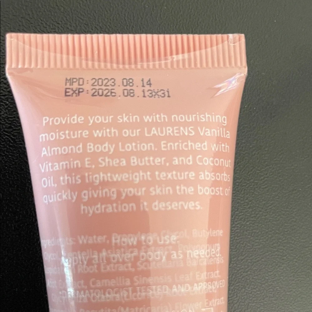 Laurens Pink Vanilla Almond Body Lotion
